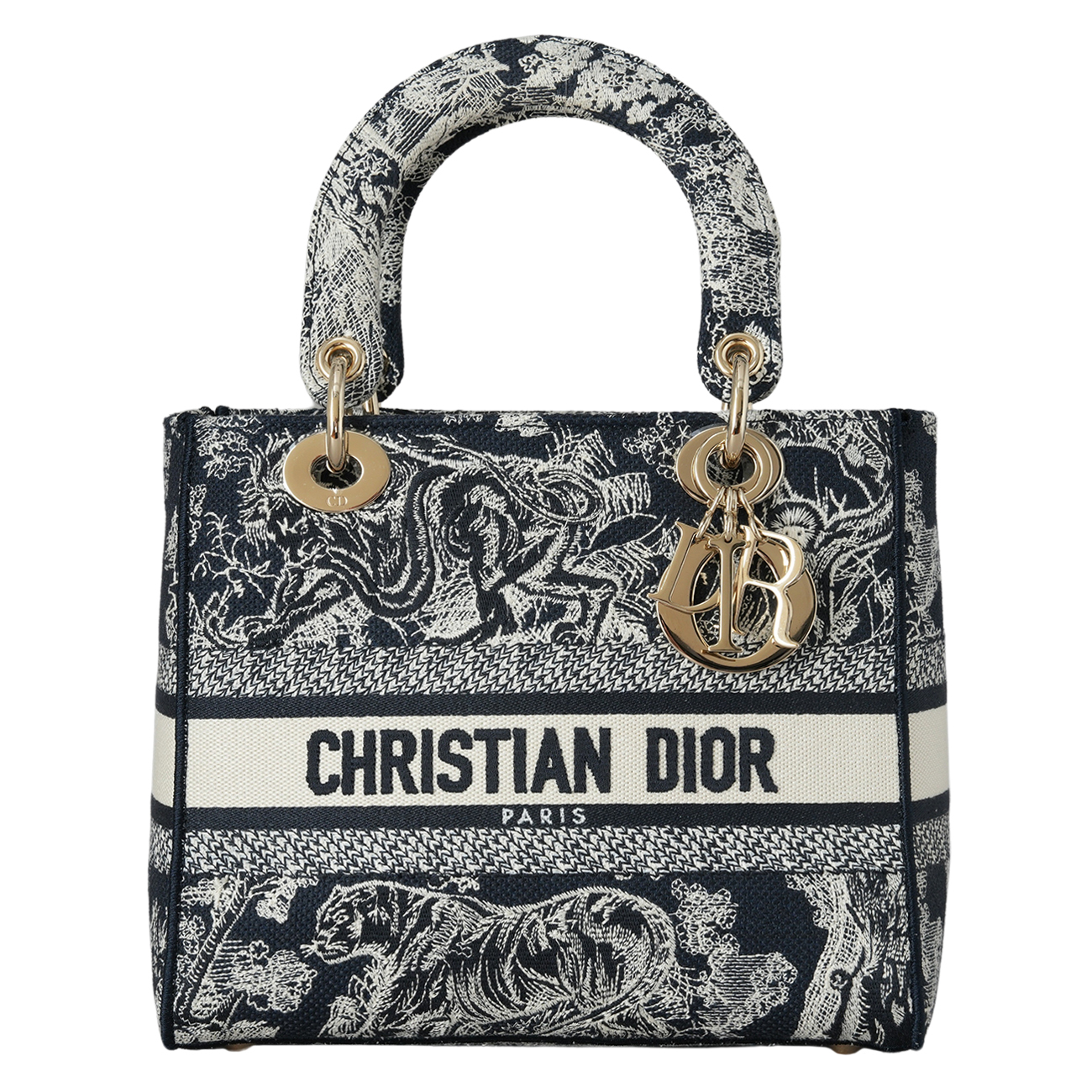 CHRISTIAN DIOR(USED)크리스찬디올 레이디 D LITE 미디엄 백